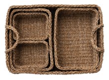 Load image into Gallery viewer, Hand-Woven Seagrass Baskets
