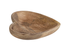 Load image into Gallery viewer, Mango Wood Heart Shaped Tray
