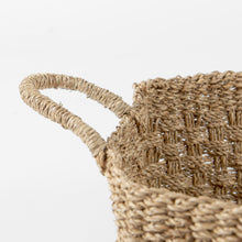 Load image into Gallery viewer, Rectangular Seagrass Baskets with Handles
