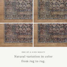 Load image into Gallery viewer, 6x9 Amber Lewis x Loloi Billie Ink &amp; Salmon Area Rug
