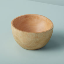Load image into Gallery viewer, Hand Poured Candle in Mango Wood Bowl
