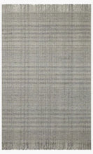 Load image into Gallery viewer, Grey Plaid Rug
