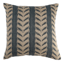 Load image into Gallery viewer, Linen Pillow with Leaves
