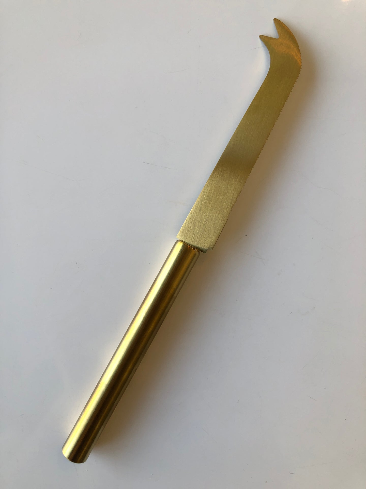 Gold Stainless Steel Cheese Knife