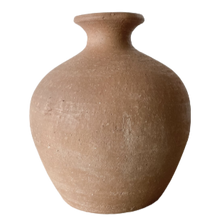 Load image into Gallery viewer, Handmade Round Terra Cotta Vase
