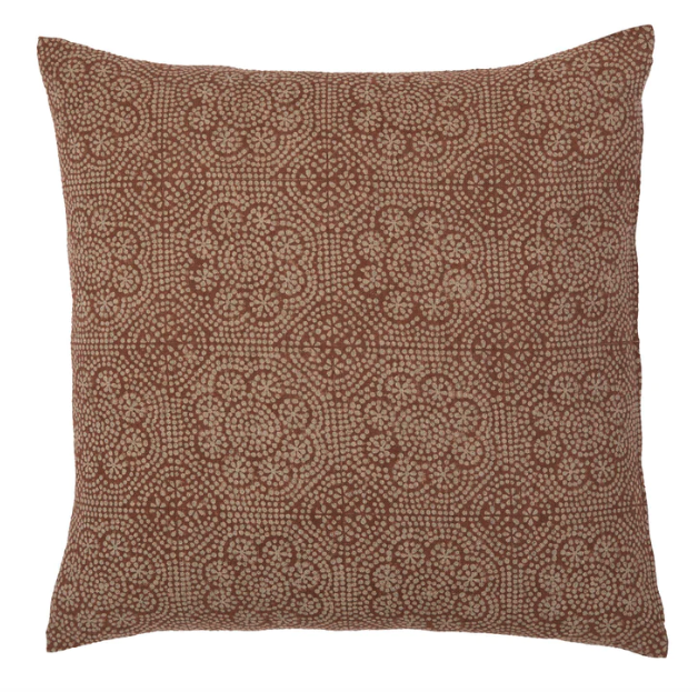Sienna Geometric Floral Pillow