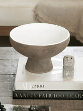 Load image into Gallery viewer, Pedestal Clay Bowl
