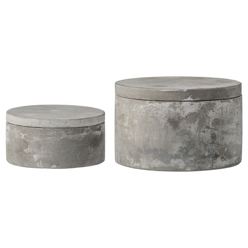 Round Cement Cellar with Lid