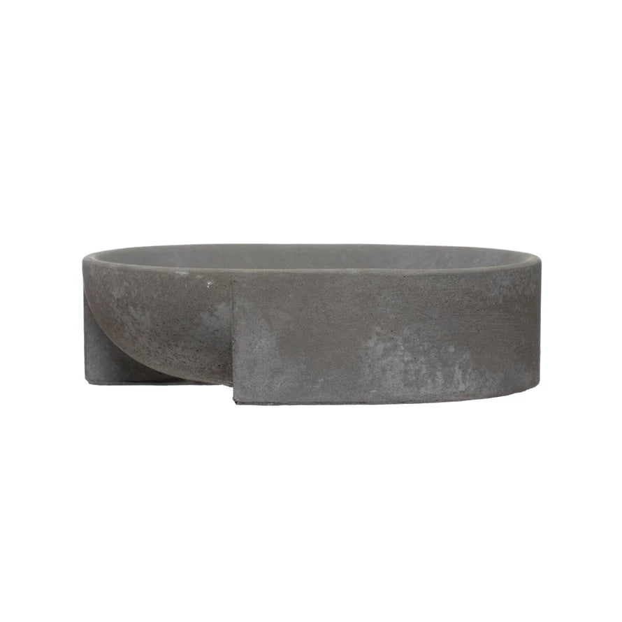 Charcoal Cement Soap Dish