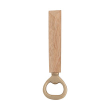 Load image into Gallery viewer, Brass &amp; Mango Wood Bottle Opener
