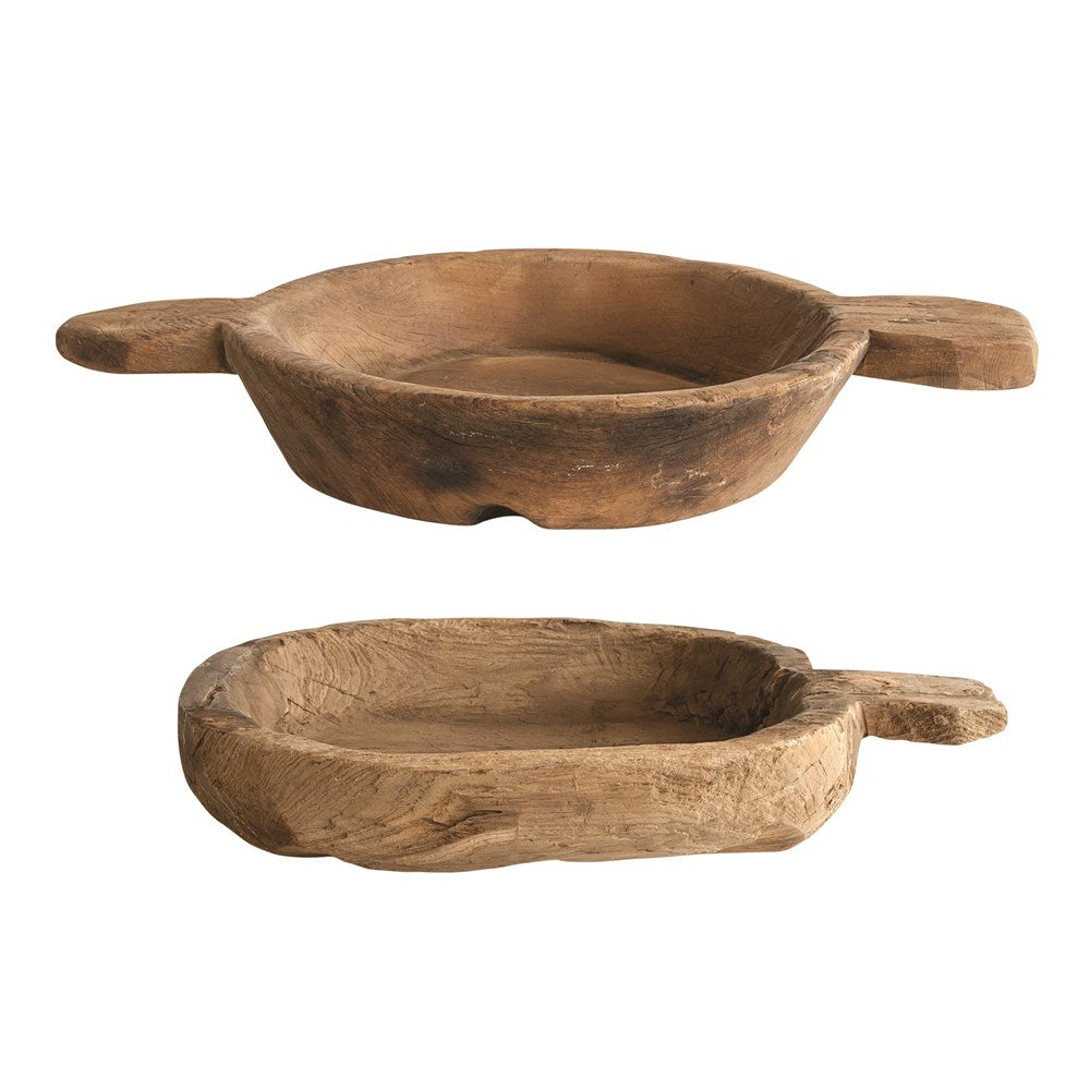 Rustic Found Wood Bowl