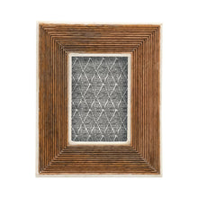 Load image into Gallery viewer, Hand-Carved Wood &amp; Bone Frame
