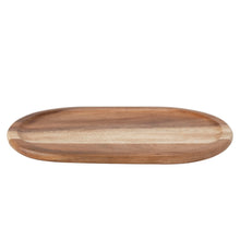 Load image into Gallery viewer, Oval Wood Tray
