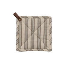 Load image into Gallery viewer, Striped Cotton Pot Holder
