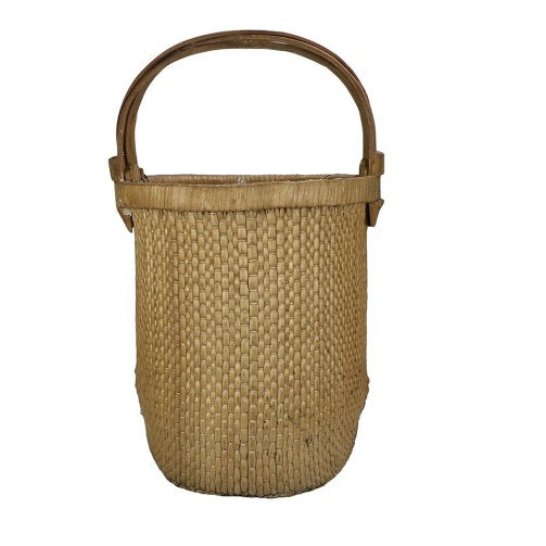Found Woven Wicker Basket