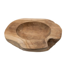 Load image into Gallery viewer, Teak Wood Bowl

